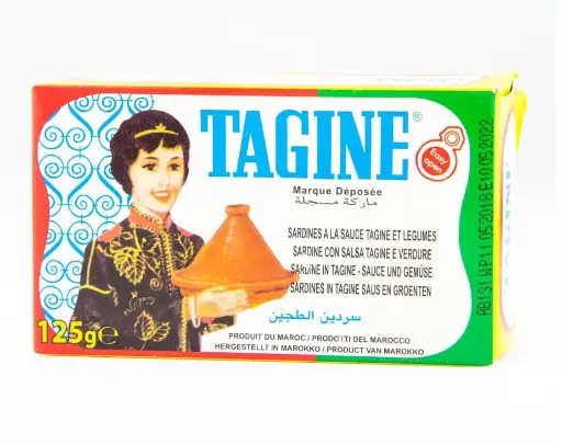 SARDINE TAGINE 50 X 125 GR